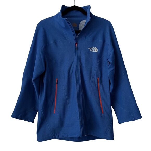 The North Face Summit Series‎ Exodus Soft Shell Jacket Mens Size Medium Blue - Picture 1 of 4